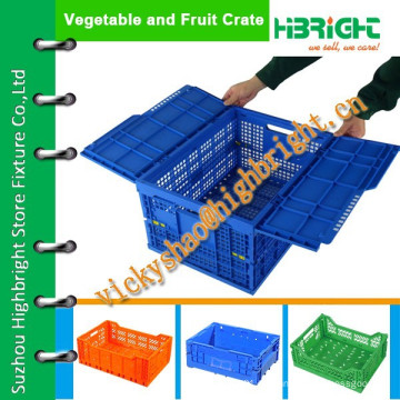 Caja plástica plegable plástica del cajón de la estructura fuerte / caja plástica del cajón en venta